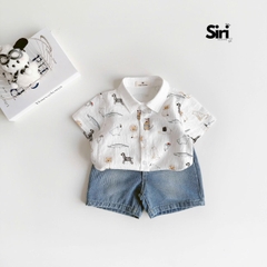 Set sơ mi Thú Nhỏ SIRI SR1220