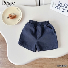 Set bộ polo Xe sắc màu cho bé trai áo thun polo tay ngắn và quần short jean size 9 tới 28kg BERNIE T1125B09