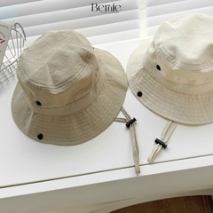 Mũ tai bèo có dây rút basic unisex cho bé trai bé gái phong cách hàn quốc cá tính 2 đến 5 tuổi BERNIE HL347