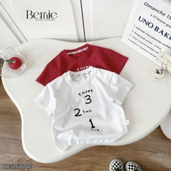 Set bộ thể thao Football cho bé trai áo tay ngắn họa tiết in chữ và số 10 kèm quần short size 9 tới 28kg BERNIE H1125B36
