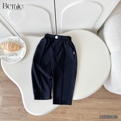 Quần dài quần âu mí gân nổi màu xanh than cho bé trai phong cách thanh lịch size 9kg tới 25kg  BERNIE H0726Q13
