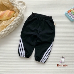 Quần dài thể thao cho bé trai bé gái dáng basic thun cotton 4 chiều 1 đến 7 tuổi BERNIE 0623Q008