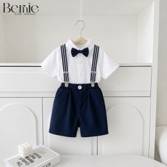 Set vest gile công tước hàn quốc 5CT cho bé trai thôi nôi sinh nhật đi tiệc 1 đến 7 tuổi BERNIE H0625B12