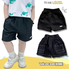 Quần ngắn quần short đùi jean demin cho bé trai size từ 1 đến 6 tuổi BERNIE KIDS QS1124B79