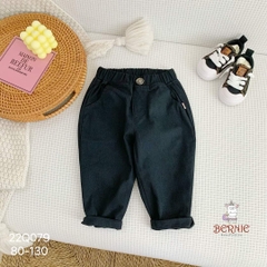 Quần kaki dài cho bé trai dáng baggy BERNIE kids màu trắng đen be basic hàn quốc 1 đến 7 tuổi 1023Q020