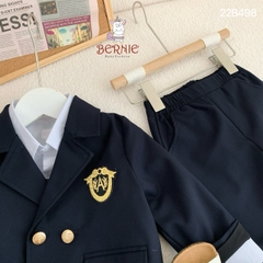 Set bộ vest bé trai phong cách hàn quốc cho bé đi tiệc BERNIE kids 1 đến 7 tuổi