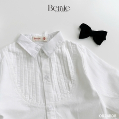 Set bộ vest gile công tử dài bé trai kèm nơ màu đen thôi nôi sinh nhật 1 đến 7 tuổi Bernie 0624B08