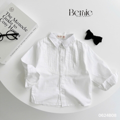Set bộ vest gile công tử dài bé trai kèm nơ màu đen thôi nôi sinh nhật 1 đến 7 tuổi Bernie 0624B08
