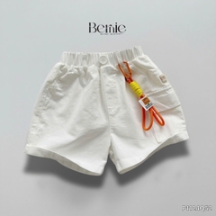 Quần short quần kaki đùi phối túi hộp 1 bên cho bé trai đi chơi đi học size 9 tới 28kg BERNIE P1124Q51