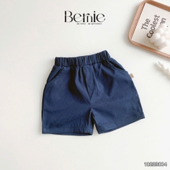 Set bộ quần áo set sơ mi ngắn tay công tử bé trai đính nơ rời mặc sinh nhật đi chơi đi tiệc 1 đến 7 tuổi BERNIE