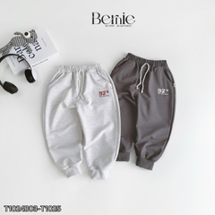 Set bộ thể thao tay dài phối màu chất da cá họa tiết 92 cho bé trai size 1 đến 7 tuổi BERNIE T1024B03