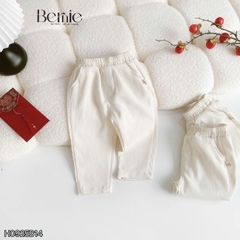 Set áo dài cách tân Hạc vũ cho bé trai mặc tết chất nhung tăm chéo mềm mịn size 9 đến 25kg BERNIE H0925B14