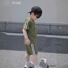 Quần short thể thao chất thun cotton phong cách Bernie Boy cho bé trai bé gái size 9 tới 28kg BERNIE H1125B34