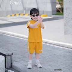 Quần short thể thao chất thun cotton phong cách Bernie Boy cho bé trai bé gái size 9 tới 28kg BERNIE H1125B34