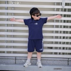 Quần short thể thao chất thun cotton phong cách Bernie Boy cho bé trai bé gái size 9 tới 28kg BERNIE H1125B34