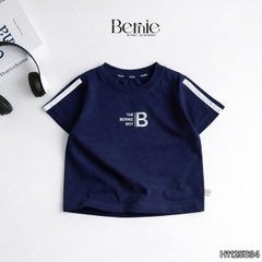  Áo thun tay ngắn unisex cho bé trai bé gái phong cách thể thao Boy size 9 tới 28kg BERNIE H1125B34