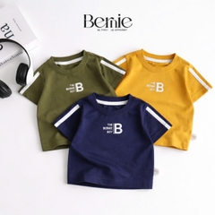  Áo thun tay ngắn unisex cho bé trai bé gái phong cách thể thao Boy size 9 tới 28kg BERNIE H1125B34