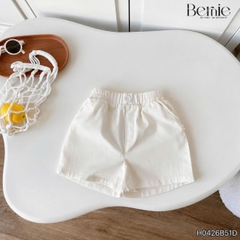Quần kaki quần short đùi túi hộp phối túi cho bé trai size 1 đến 6 tuổi BERNIE TH-H1224B36