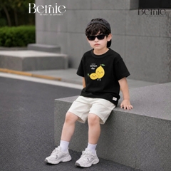 Quần kaki quần short đùi túi hộp phối túi cho bé trai size 1 đến 6 tuổi BERNIE TH-H1224B36