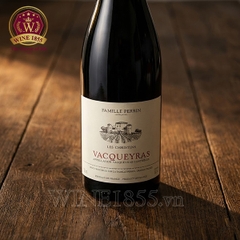 Rượu Vang Pháp Famille Perrin Vacqueyras Les Christins Rouge