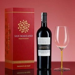 Hộp quà 1 chai rượu vang đỏ Collezione Cinquanta