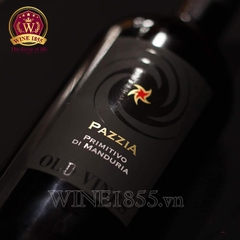 Rượu Vang Ý Pazzia Primitivo di Manduria