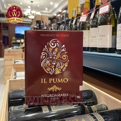 Rượu Vang Bịch IL Pumo Negroamaro BIB 3L