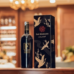 Hộp 1 + Chai Vang Đỏ F Gold Limited Edition