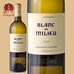 Rượu vang Pháp Blanc Du Milieu