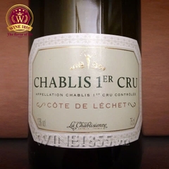 Rượu vang Pháp La Chablisienne Chablis Premier Cru Côte De Léchet