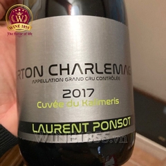 Rượu Vang Pháp Laurent Ponsot Corton Charlemagne Cuvée Du Kalimeris