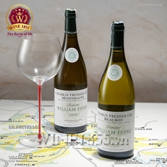 Rượu vang Pháp William Fevre Chablis Premier Cru Montmains