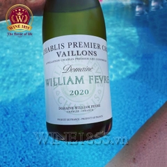 Rượu vang Pháp William Fevre Chablis Premier Cru Vaulorent