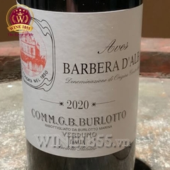 Rượu vang Ý Comm. G.B. Burlotto Aves Barbera D’alba