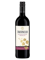 Rượu vang Ý Tavernello Sangiovese Merlot Rubicone