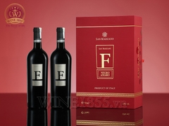 Hộp quà 2 chai rượu vang đỏ F Negroamaro (F Bạc)