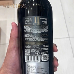 Rượu Vang Ngọt 11 Filari Primitivo di Manduria DOCG