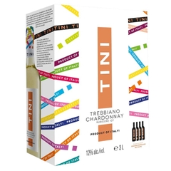 Rượu vang Bịch Tini Trebbiano Chardonnay Rubicone