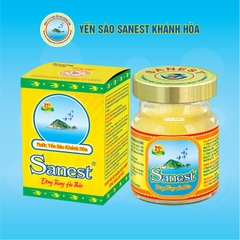 Nước Yến sào Khánh Hòa Sanest Đông Trùng Hạ Thảo Lọ 70ml, Yến sào 21%. Hộp 1 lọ - S005