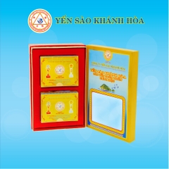 Yến sào đảo thiên nhiên Khánh Hòa tinh chế hộp quà tặng (02 hộp 05g) - 012G2