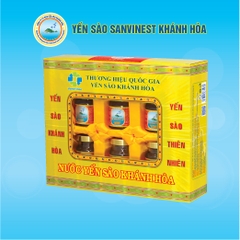 Nước Yến sào Sanvinest Khánh Hòa lọ 70ml, Hộp 6 lọ - 101H6