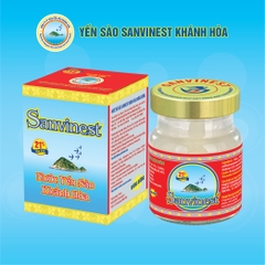 Nước Yến sào Khánh Hòa Sanvinest dành cho mọi độ tuổi Không đường lọ 70ml, 21% Yến sào. Hộp 1 lọ  - S102H1