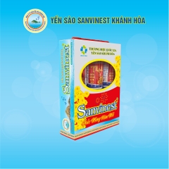 Nước yến sào Sanvinest Khánh Hòa (Không đường), Hộp 6 Lon 190ML - 122H6