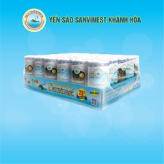 Khay 30 lon 190ml, 7.5% Yến sào, không đường. Nước Yến sào Khánh Hòa Sanvinest. S125-K30