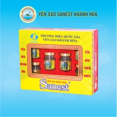 Nước yến sào Khánh Hòa Sanest nhân sâm Fucoidan lọ 70ml - 700