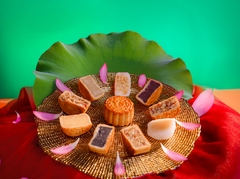 Bánh Trung Thu Yến Sào Khánh Hòa Sanest Mooncake 2025 - Hộp quà cao cấp 06 Bánh 200g.
