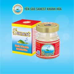 Nước Yến sào Khánh Hòa Sanest (Không đường) lọ 70ml, 1 lọ - 029