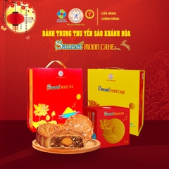 Bánh Trung Thu Yến sào Khánh Hòa - Hộp 04 Bánh Trung Thu Nhân Thập Cẩm.
