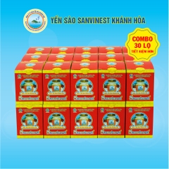 [Combo 30 lọ] Nước Yến sào Sanvinest Khánh Hòa lọ 70ml - 101