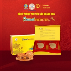 Bánh Trung Thu Yến sào Khánh Hòa - Hộp 02 Bánh Trung Thu [Bánh Nướng Nhân Thập Cẩm]
